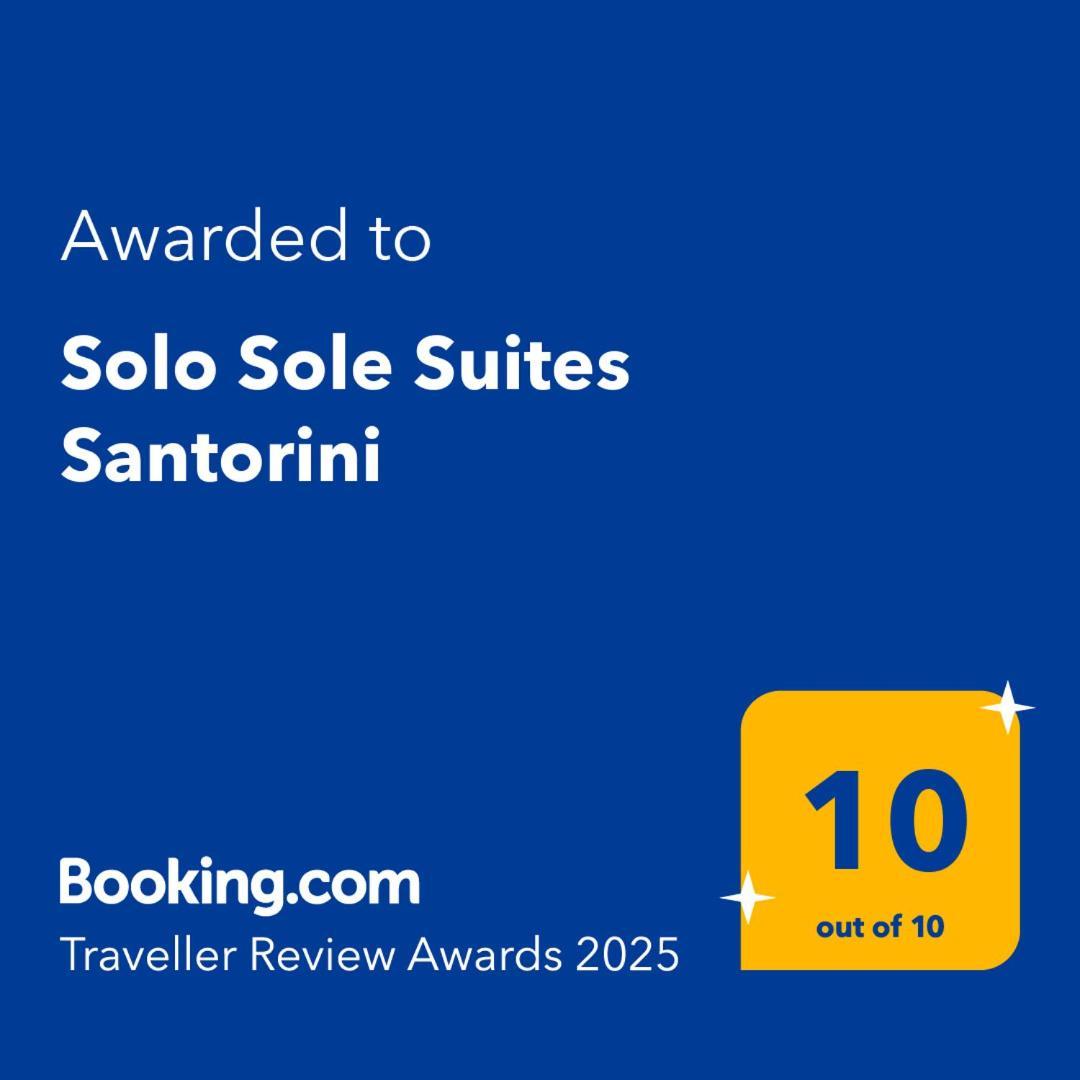 Solo Sole Suites Santorini Éxo Goniá Extérieur photo